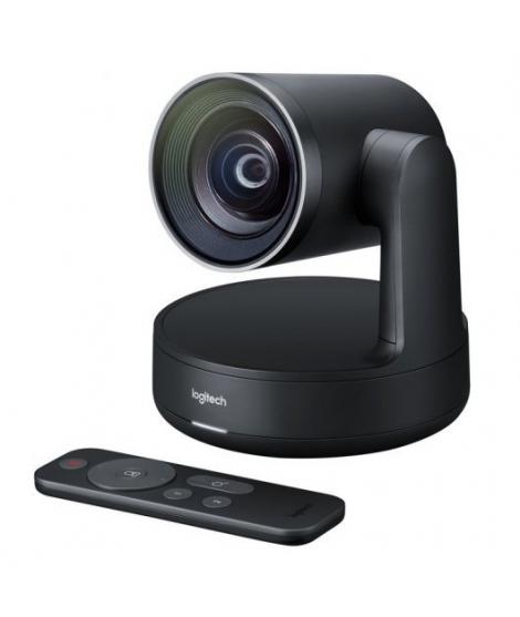 Logitech Rally Camara para Videoconferencias PTZ Ultra HD 4K USB-C 3.0 - Control Automatico - Indicador LED de Silencio -