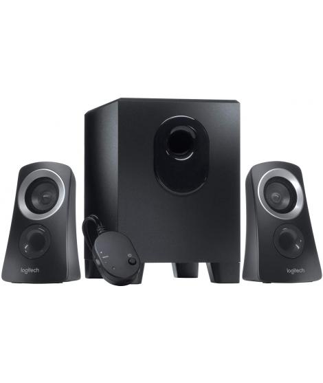 Logitech Z313 Sistema de Altavoces 2.1 50W - Subwoofer 15W - Entrada Jack 3.5mm - Color Negro