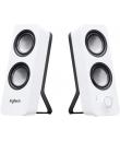 Logitech Z200 Altavoces Mutimedia Estereo 10W - Entrada Jack 3.5mm - Cable de 1.80m - Color Blanco