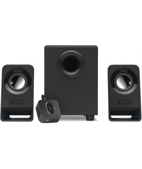 Logitech Z213 Sistema de Altavoces Multimedia 2.1 14W - Subwoofer 4W - Entrada jack 3.5mm - Cable de 1.50m - Color Negro