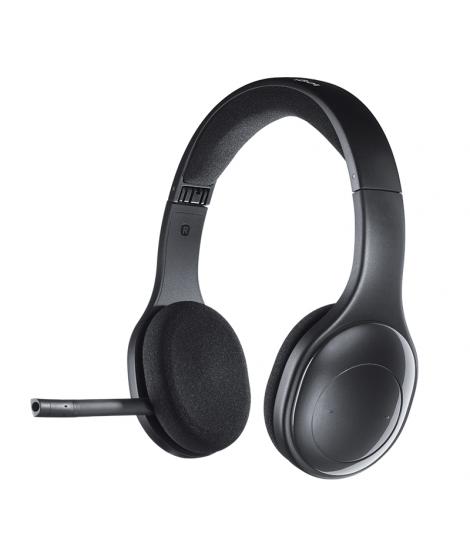 Logitech H800 Auriculares Bluetooth con Microfono Plegable - Alta Definicion - Autonomia hasta 6h - Diadema Ajustable - Plegable