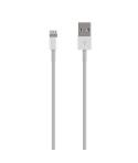 Aisens Cable Lightning a USB 2.0, Lightning/M-USB A Macho - 0.5m - Color Blanco