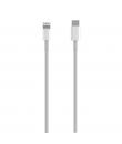 Aisens Cable Lightning a USB-C USB 2.0, Lightning/M-USB-C/M - 0.5m - Color Blanco