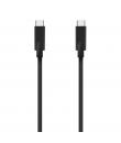 Aisens Cable USB 3.2 GEN1 5GBPS 4K@60Hz 3A 60W E-Marker - Tipo USB-C/M-USB-C/M - 4.0m - Color Negro