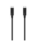 Aisens Cable USB 3.2 GEN1 5GBPS 4K@60Hz 3A 60W E-Marker - Tipo USB-C/M-USB-C/M - 4.0m - Color Negro