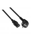 Aisens Cable Alimentacion CPU - CEE7/M-C13/H - 10m - 100% Cobre Puro AWG18 - Color Negro