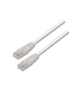 Aisens Cable de Red Latiguillo RJ45 Cat.5e UTP AWG24 - 3.0m - 10/100 Mbit/s - Color Blanco