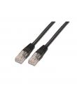 Aisens Cable de Red Latiguillo RJ45 Cat.5e UTP AWG24 - 1.0m - 10/100 Mbit/s - Color Negro