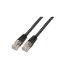 Aisens Cable de Red Latiguillo RJ45 Cat.5e UTP AWG24 - 1.0m - 10/100 Mbit/s - Color Negro