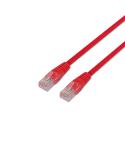 Aisens Cable de Red Latiguillo RJ45 Cat.6 UTP AWG24 - 2.0m - 10/100/1000 Mbit/s - Color Rojo