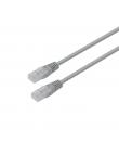 Aisens Cable de Red Latiguillo RJ45 LSZH Cat.6 UTP AWG24 - 15m - Libre de Halogenos - 10/100/1000 Mbit/s - Color Gris