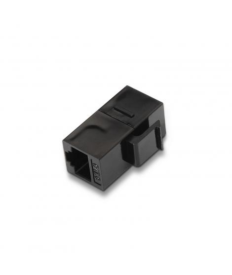 Aisens Empalme RJ45 Cat.6 UTP para Panel de Parcheo o Roseta - Color Negro