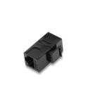 Aisens Empalme RJ45 Cat.6 UTP para Panel de Parcheo o Roseta - Color Negro