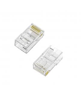 Aisens Pack de 50 Conectores RJ45 8 Hilos CAT.6 AWG24