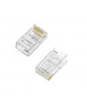 Aisens Pack de 50 Conectores RJ45 8 Hilos CAT.6 AWG24