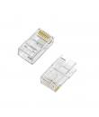 Aisens Pack de 100 Conectores RJ45 8 Hilos CAT.6 AWG24