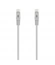 Aisens Cable de Red Latiguillo RJ45 LSZH CAT.6A 500 MHZ UTP AWG24 - 30CM - Color Gris