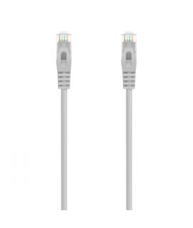 Aisens Cable de Red Latiguillo RJ45 LSZH CAT.6A 500 MHZ UTP AWG24 - 30CM - Color Gris