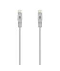 Aisens Cable de Red Latiguillo RJ45 LSZH Cat.6A 500 MHZ UTP AWG24 - 0.3m - Libre de Halogenos - 10 Gigabit/s - Color Gris