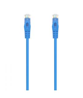 Aisens Cable de Red Latiguillo RJ45 LSZH CAT.6A 500 MHZ UTP AWG24 - 25CM - Color Azul