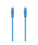 Aisens Cable de Red Latiguillo RJ45 LSZH Cat.6A 500 MHZ UTP AWG24 - 0.25m - Libre de Halogenos - 10 Gigabit/s - Color Azul