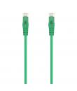 Aisens Cable de Red Latiguillo RJ45 LSZH CAT.6A 500 MHZ UTP AWG24 - 25CM - Color Verde