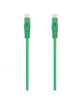 Aisens Cable de Red Latiguillo RJ45 LSZH CAT.6A 500 MHZ UTP AWG24 - 25CM - Color Verde