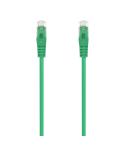 Aisens Cable de Red Latiguillo RJ45 LSZH Cat.6A 500 MHZ UTP AWG24 - 0.25m - Libre de Halogenos - 10 Gigabit/s - Color Verde