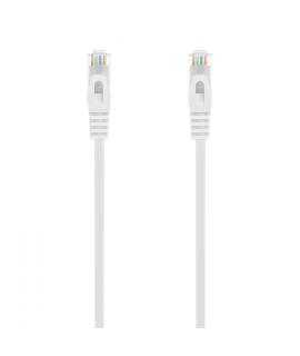 Aisens Cable de Red Latiguillo RJ45 LSZH CAT.6A 500 MHZ UTP AWG24 - 25CM - Color Blanco