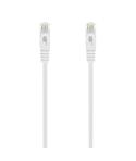 Aisens Cable de Red Latiguillo RJ45 LSZH Cat.6A 500 MHZ UTP AWG24 - 0.25m - Libre de Halogenos - 10 Gigabit/s - Color Blanco