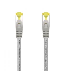 Aisens Cable de Red Latiguillo RJ45 LSZH Cat.7 600 Mhz S/FTP PIMF AWG26 - 3.0M - Color Gris