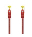 Aisens Cable de Red Latiguillo RJ45 LSZH Cat.7 600 MHz S/FTP PIMF AWG26 - 1.0M - Color Rojo