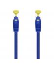 Aisens Cable de Red Latiguillo RJ45 LSZH Cat.7 600 MHz S/FTP PIMF AWG26 - 0.5M - Color Azul