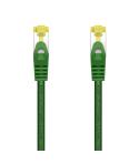 Aisens Cable de Red Latiguillo RJ45 LSZH Cat.7 600 MHz S/FTP PIMF AWG26 - 25cm - Color Verde