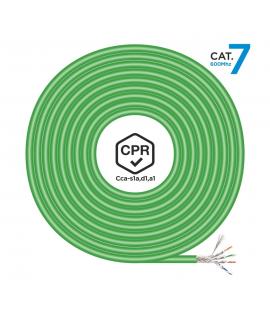 Aisens Cable de Red RJ45 LSZH CPR Cca CAT.7 600 MHZ S/FTP AWG23 - 305M - Color Verde