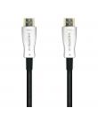 Aisens Cable HDMI V2.0 AOC (Active Optical Cable) Premium Alta Velocidad/ HEC 4K@60HZ 18GBPS - A/M-A/M - 20m - Color Negro