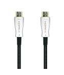 Aisens Cable HDMI V2.0 AOC (Active Optical Cable) Premium Alta Velocidad/ HEC 4K@60HZ 18GBPS - A/M-A/M - 20m - Color Negro