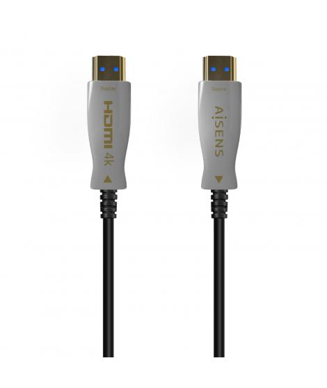 Aisens Cable HDMI V2.0 AOC Premium Alta Velocidad / HEC 4K@60Hz 4:4:4 18GBPS - A/M-A/M - 70m - Color Negro