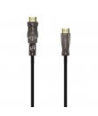 Aisens Cable Hdmi V2.1 AOC Desmontable Ultra Alta Velocidad / Hec 8K@60Hz 4K@120Hz 4:4:4 48Gbps - A/M-D/A/M - 15M - Color Negro