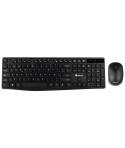 NGS Allure Pack Inalambrico USB Teclado Multimedia + Raton 1200dpi 3 Botones - Uso Ambidiestro - Color Negro