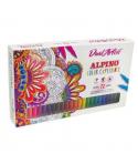 Alpino Dual Artist Color Experience Pack de 72 Rotuladores - Doble Punta para Dibujos mas Completos - Forma Triangular