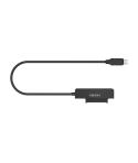 Aisens Adaptador ASE-25C04B SATA a USB-C USB 3.0/USB3.1 Gen1 para Discos Duros 2.5" - Color Negro