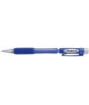 Pentel Fiesta II Portaminas HB 0.5mm con Goma - Incluye 2 Recargas - Grip de Goma - Diseño Ergonomico - Color Azul