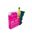 Brother LC980XL/LC1100XL/LC985XL Magenta Cartucho de Tinta Generico - Reemplaza LC980M/LC1100M/LC985M