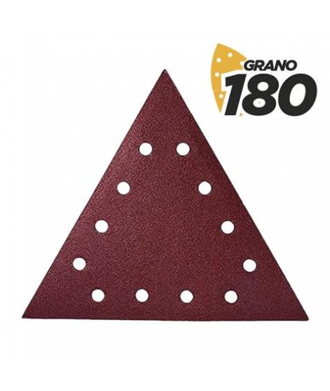 Blim Pack de 5 Lijas con Velcro para Lijadora BL0223 - Grano 180 - Formato Triangular