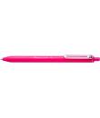 Pentel iZee Boligrafo de Bola Retractil - Punta 0.7mm - Trazo 0.35mm - Clip de Metal - Color Rosa