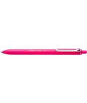 Pentel iZee Boligrafo de Bola Retractil - Punta 0.7mm - Trazo 0.35mm - Clip de Metal - Color Rosa