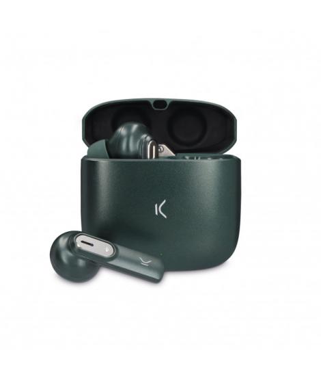 Ksix Spark Auriculares Inalambricos con Microfono Bluetooth 5.2 - Dual Mic con Cancelacion de Ruido y Sonido Lossless HD - Auton