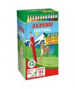 Alpino Festival Pack de 144 Lapices de Colores - Mina de 3mm - Ideal para Toda la Clase - Colores Surtidos