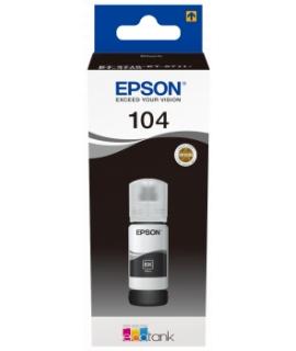 Epson 104 Negro Botella de Tinta Original - C13T00P140